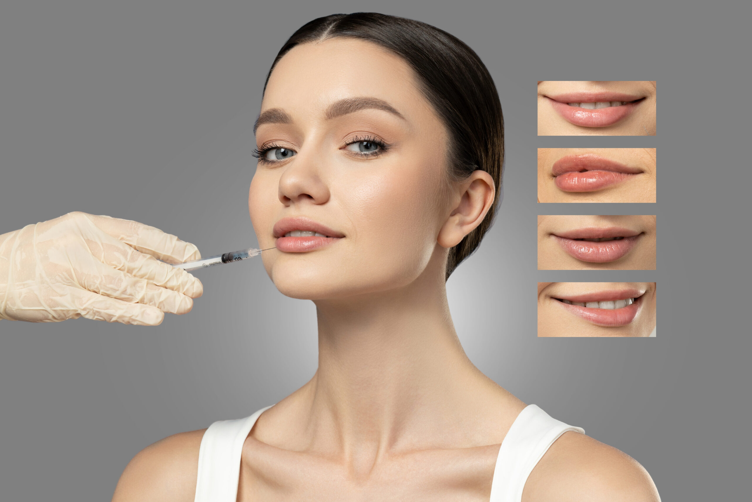 Lip fillers before and after